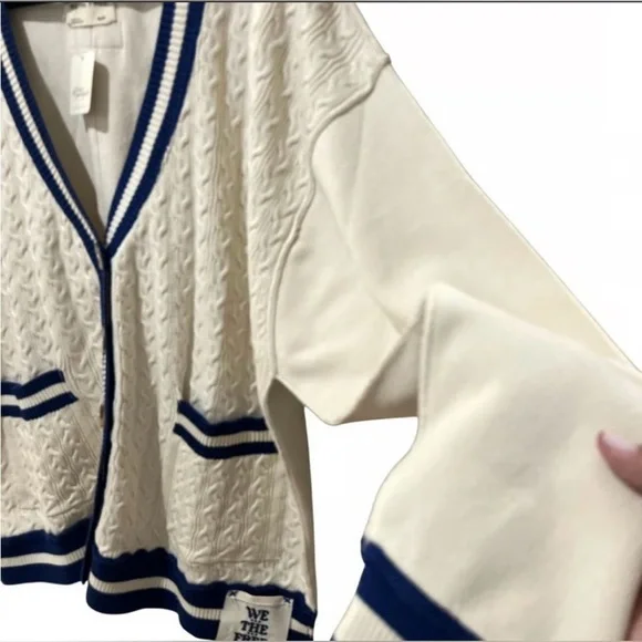 Free People We The Free Varsity Cardi - Picture 5 of 16